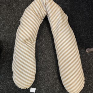 Stillkissen beige weis