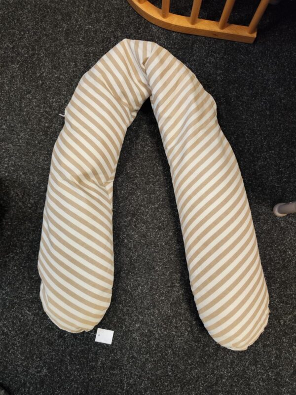 Stillkissen beige weis
