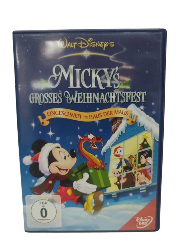 Kinderfilm DVD - Disney - Mickey's Grosses Weihnachtsfest "Eingeschneit im Haus der Maus"