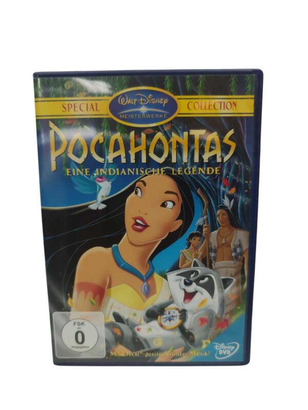 Kinderfilm DVD - Disney - Pocahontas "Eine Indianische Legende"