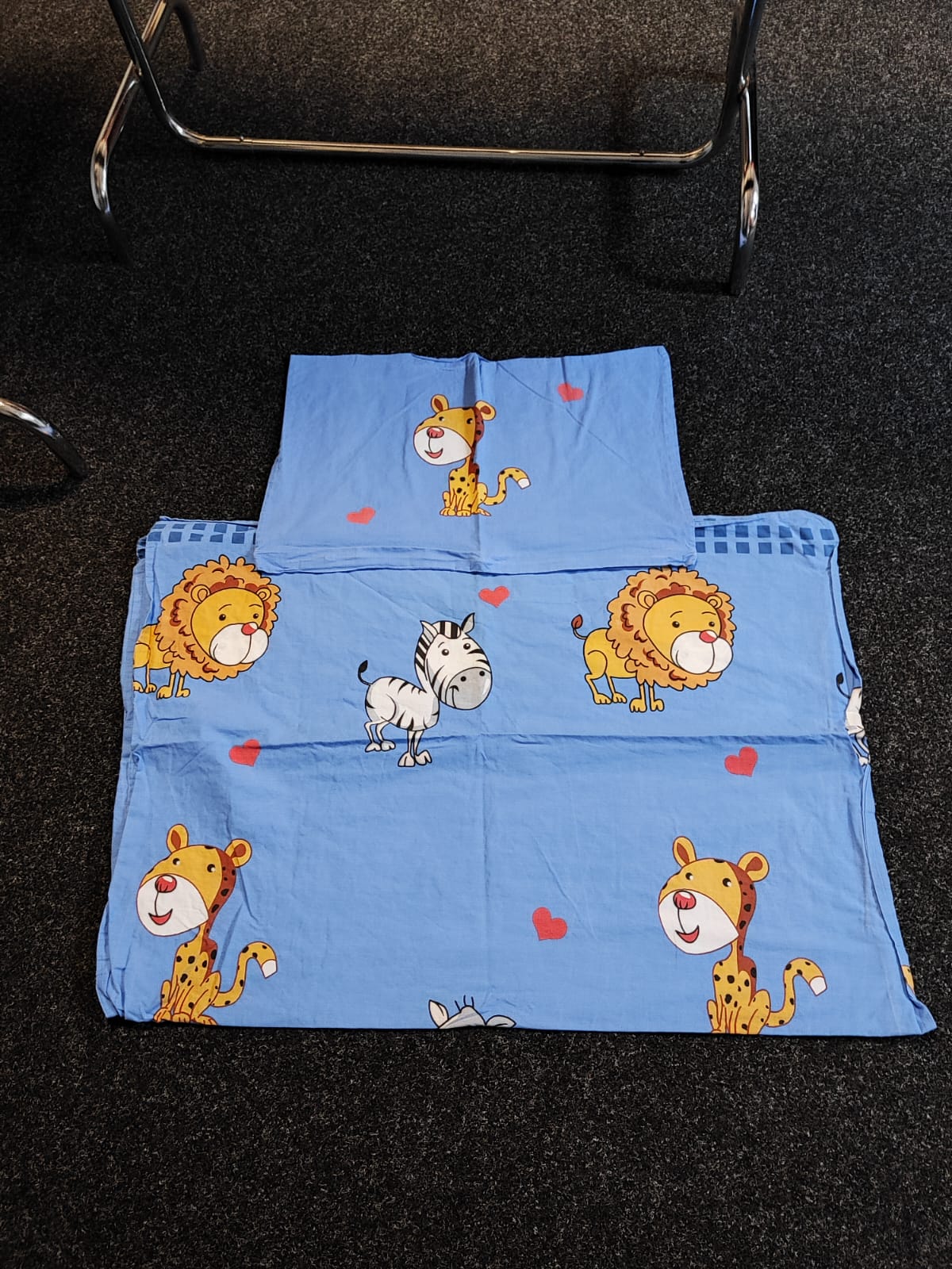 Bettwäsche Set "Löwe und Zebra"