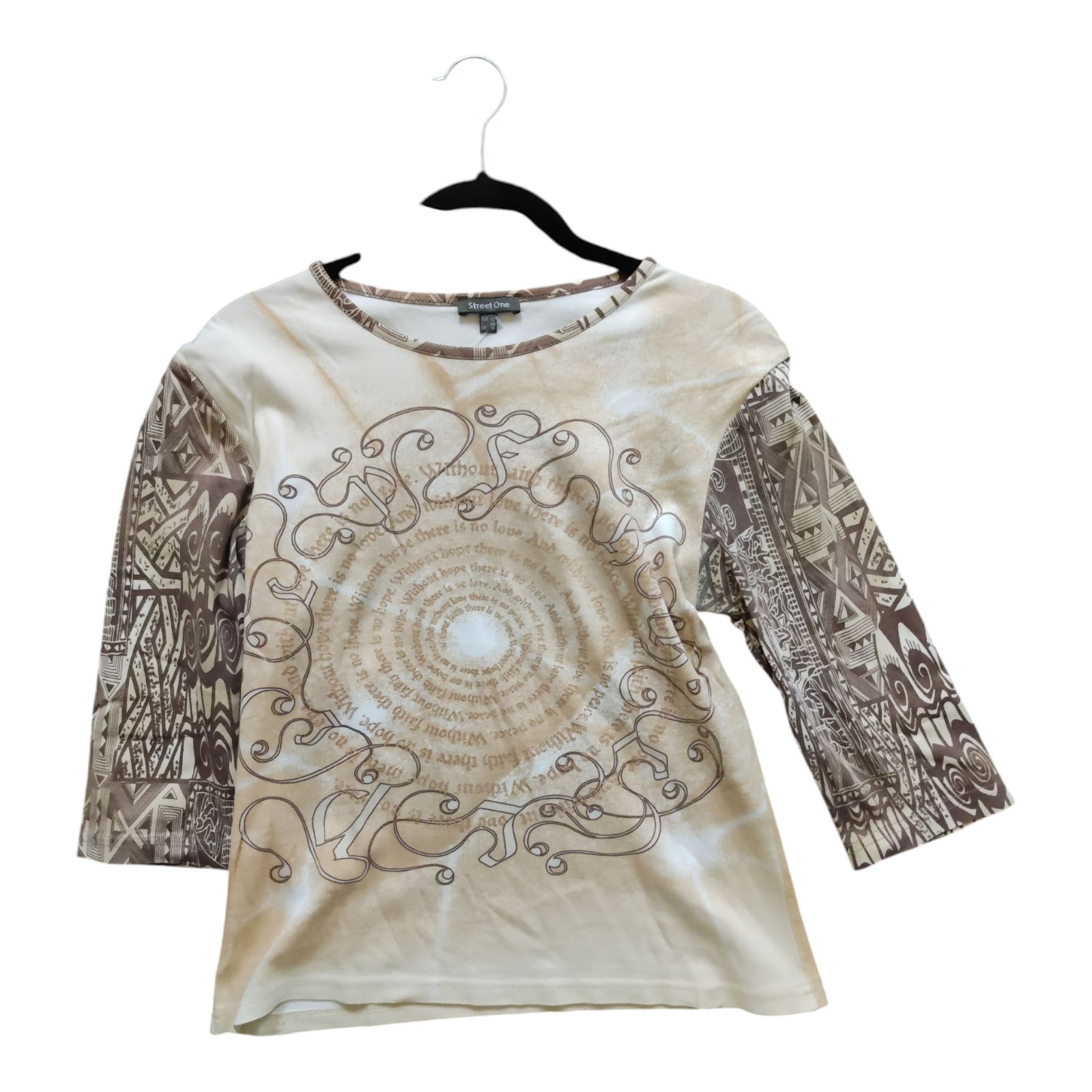 Damen Langarm Shirt - Street One - 40