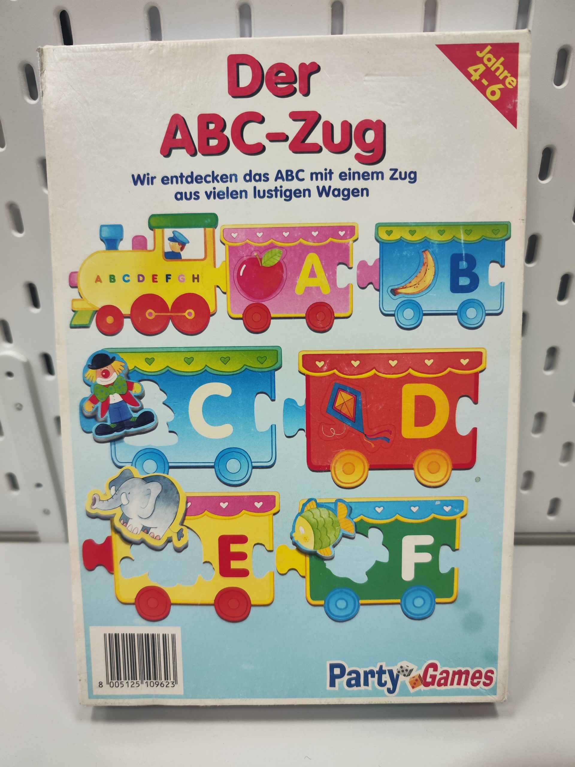 Lern- & Förderspiel Party Games - "Der ABC-Zug" - Alter 4-6