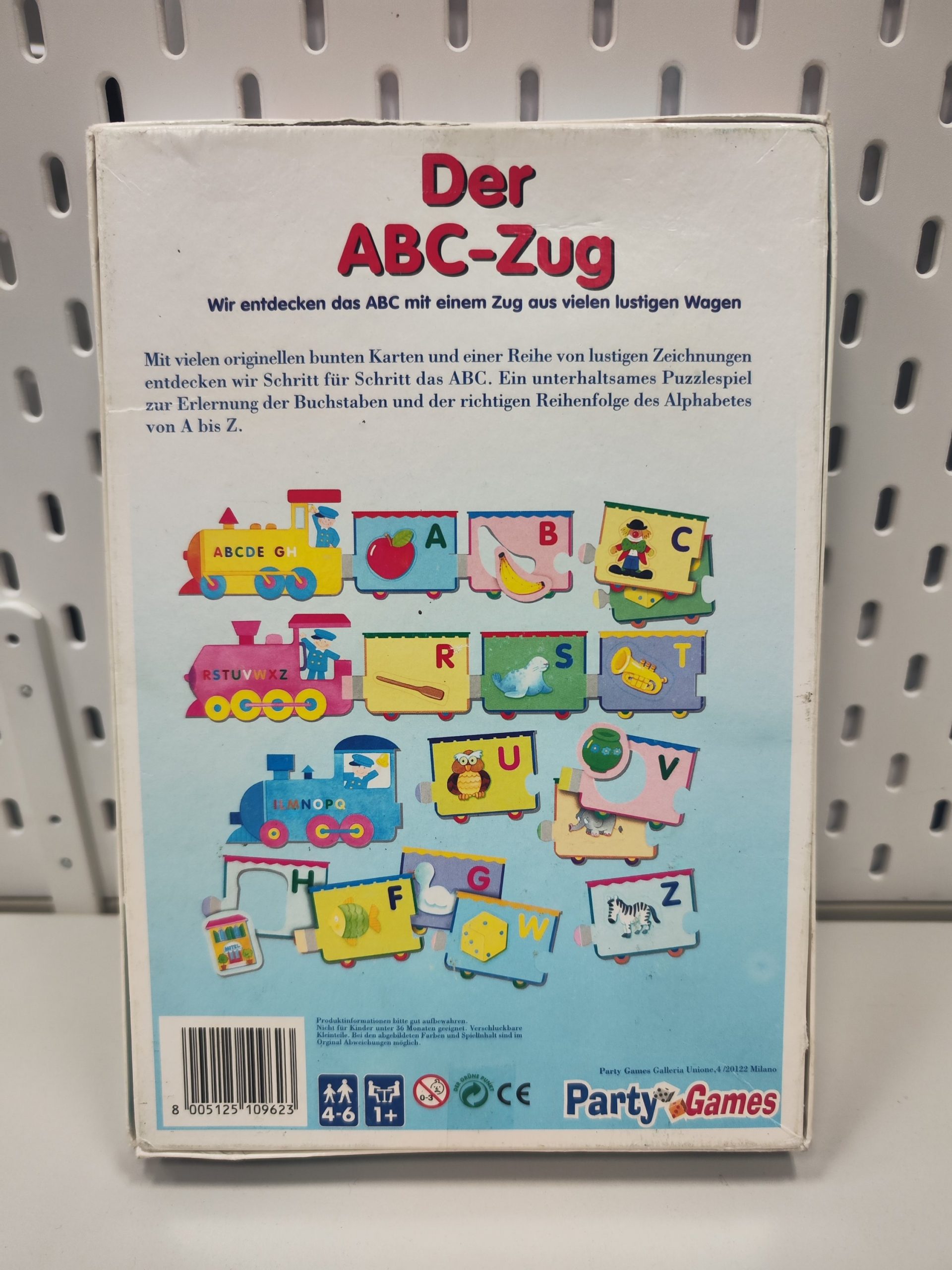 Lern- & Förderspiel Party Games - "Der ABC-Zug" - Alter 4-6 – Bild 2