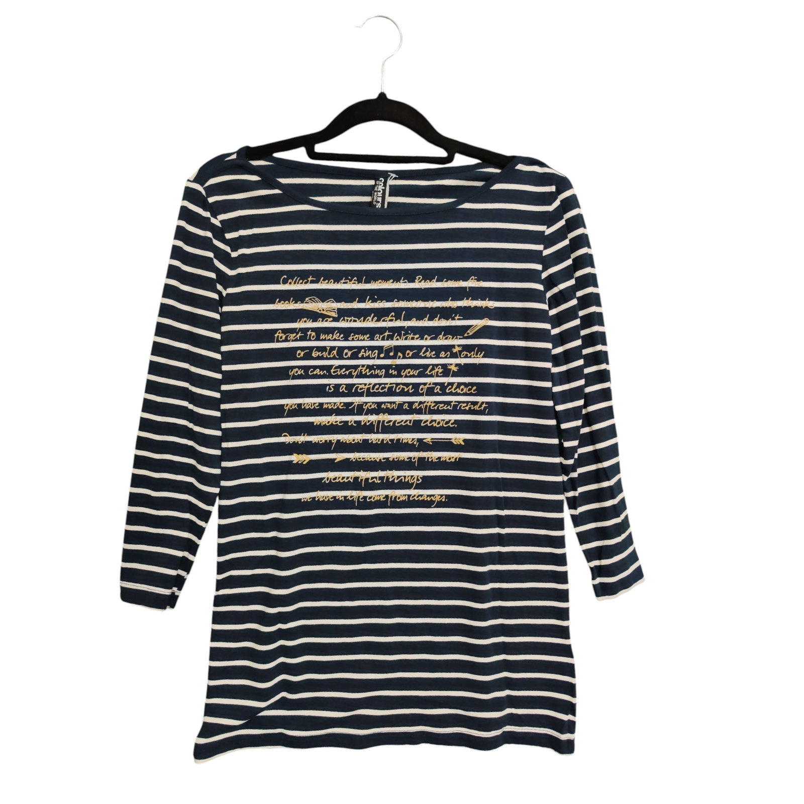 Damen Langarm Shirt - Colours of the world - M