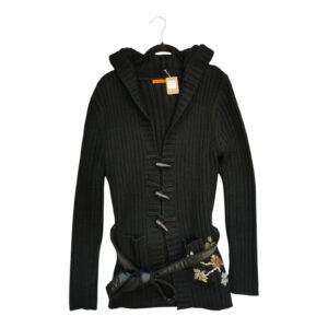 Damen Strick Jacke mit Kapuze - Broadway - L
